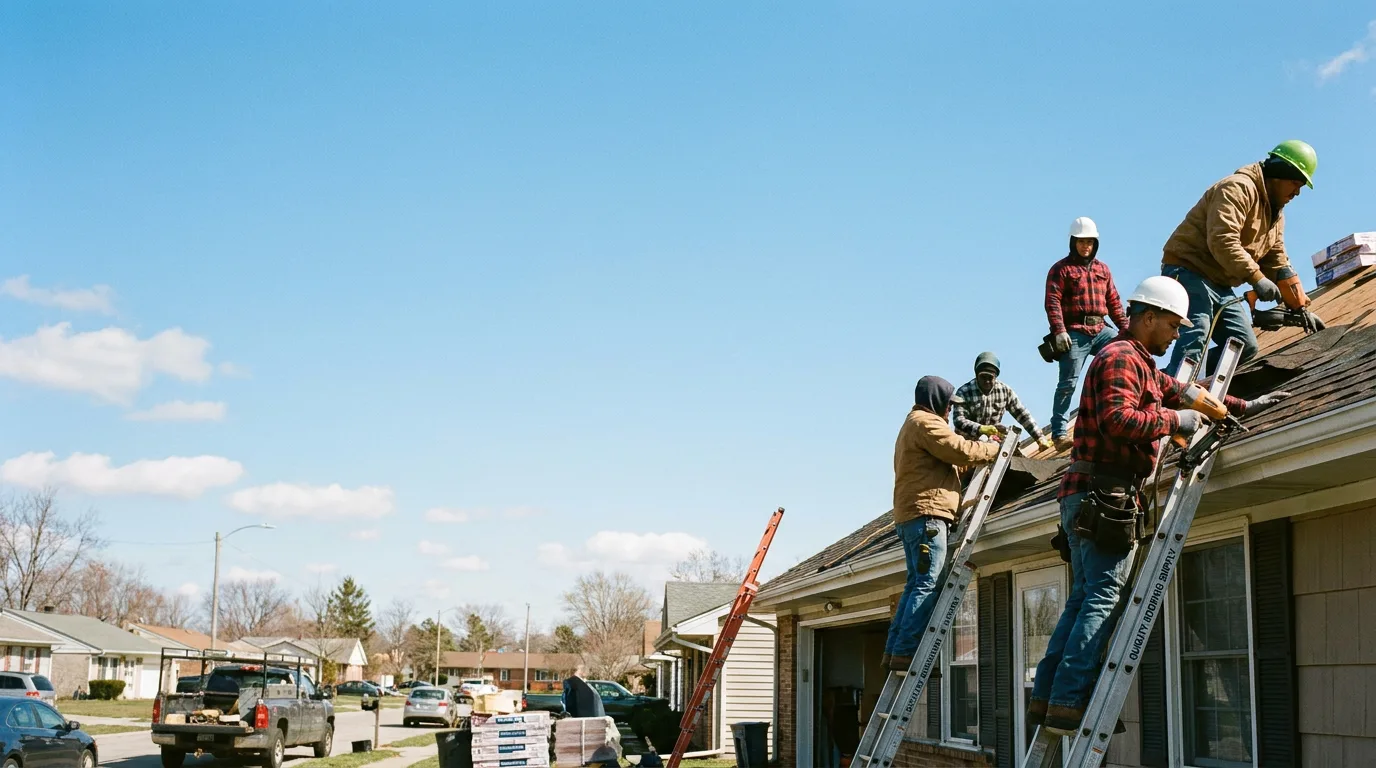 Roofing in Heltonville, IN near me